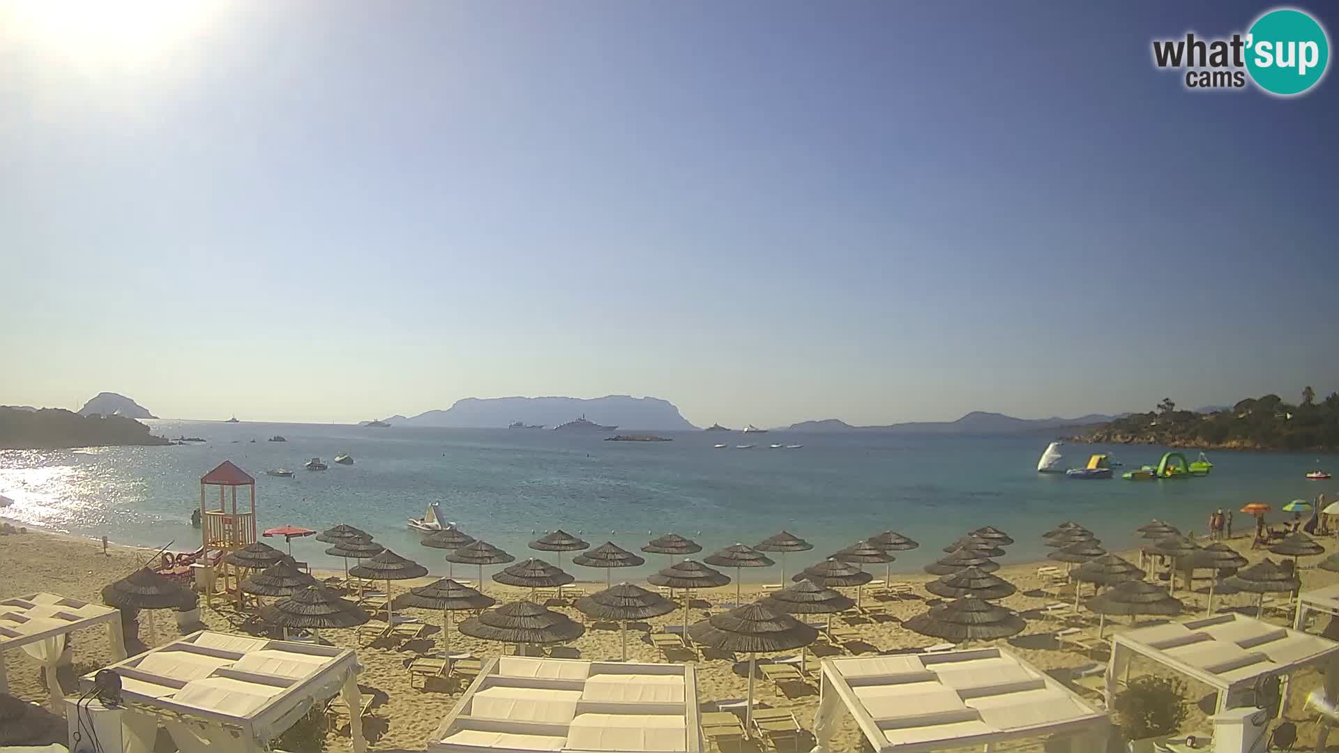 Live webcam spiaggia Cala Sassari beach – Golfo Aranci – Sardegna
