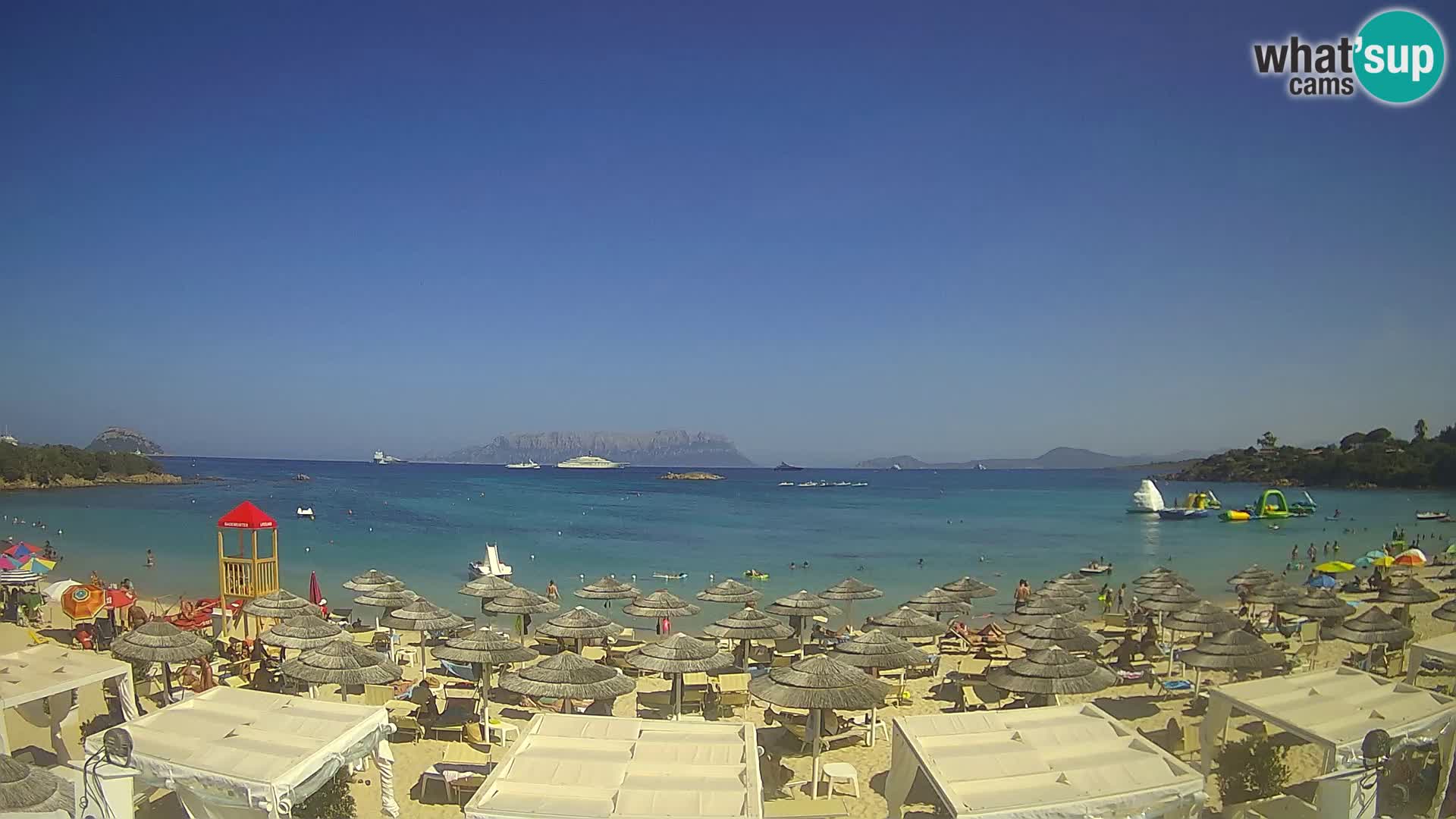 Live webcam spiaggia Cala Sassari beach – Golfo Aranci – Sardegna