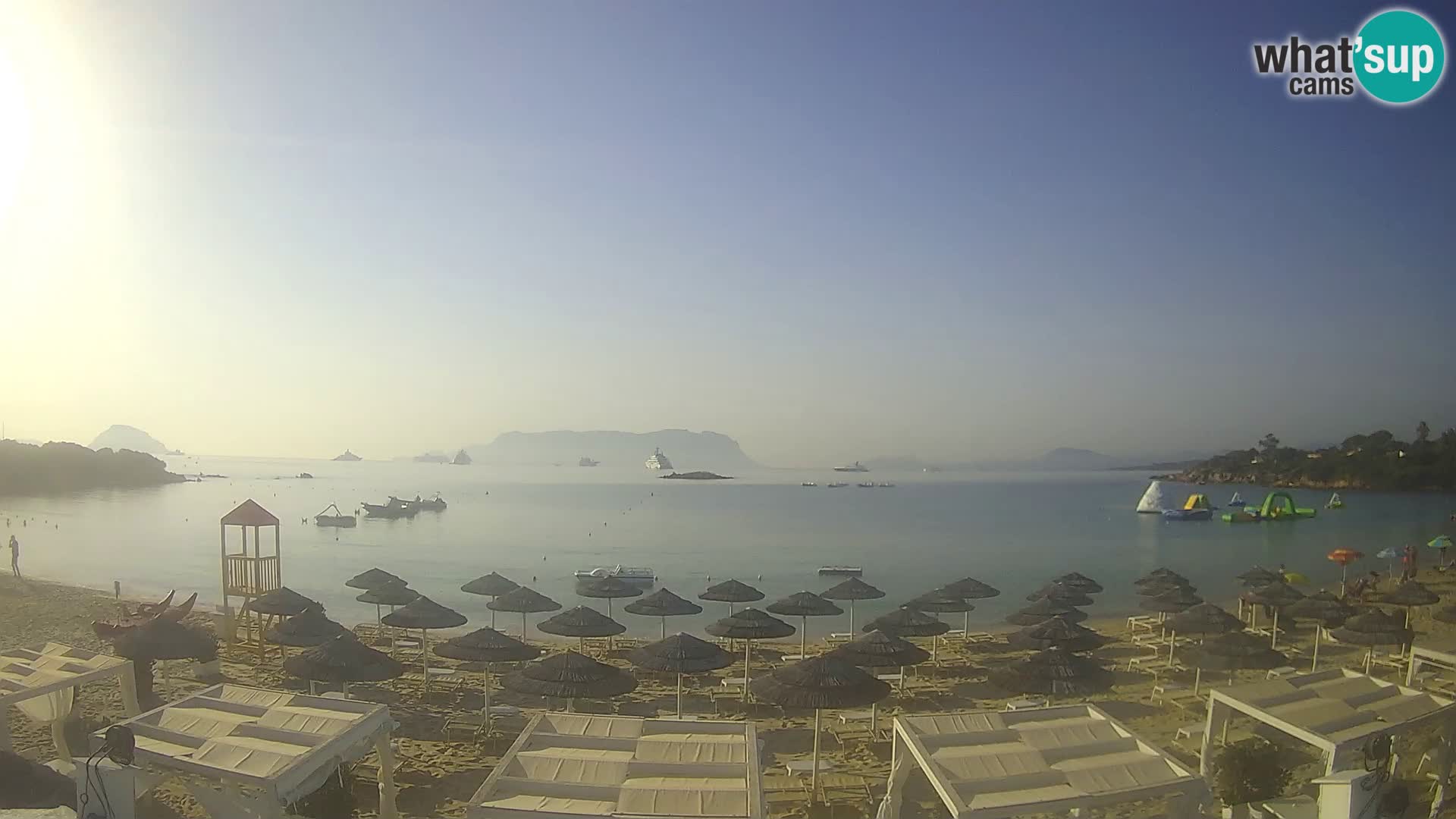 Live webcam spiaggia Cala Sassari beach – Golfo Aranci – Sardegna