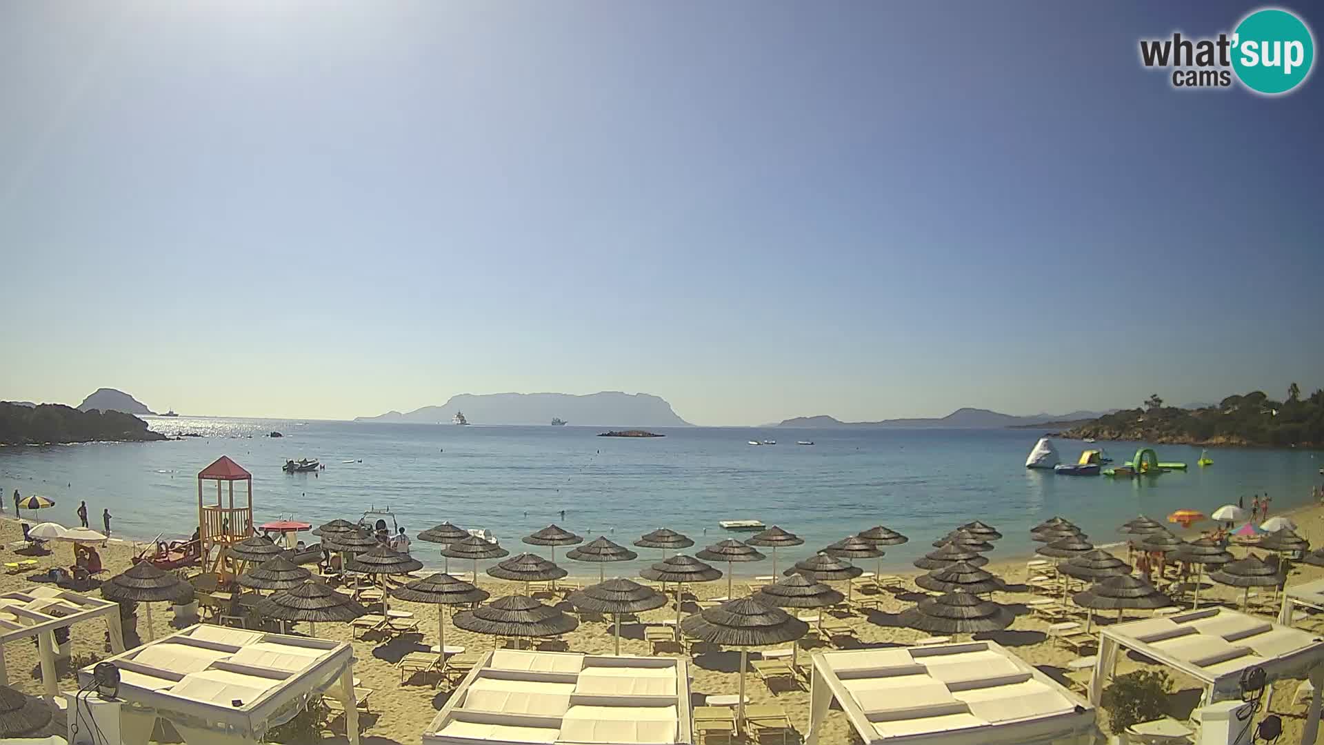Live webcam spiaggia Cala Sassari beach – Golfo Aranci – Sardegna