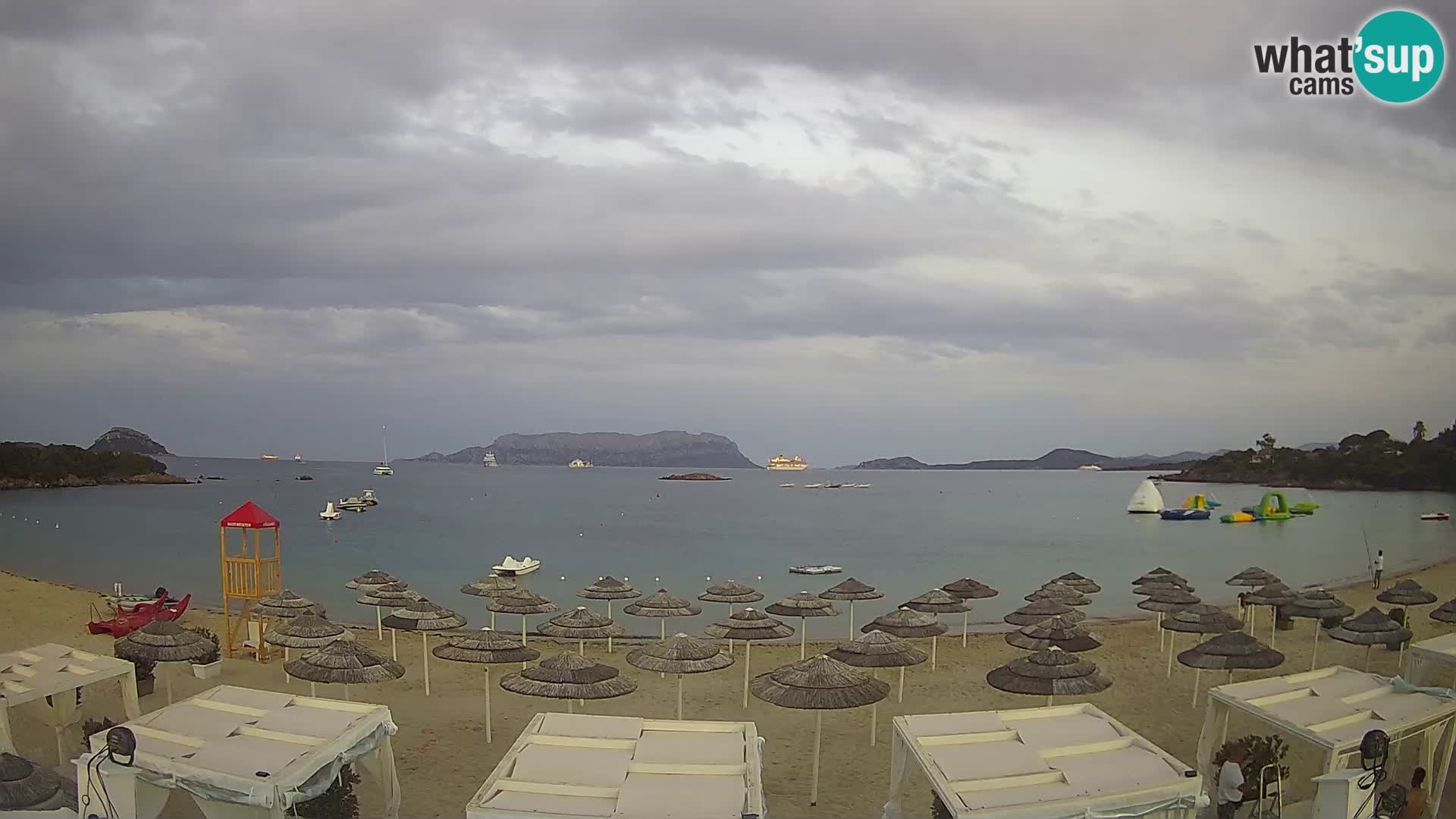 Live webcam spiaggia Cala Sassari beach – Golfo Aranci – Sardegna