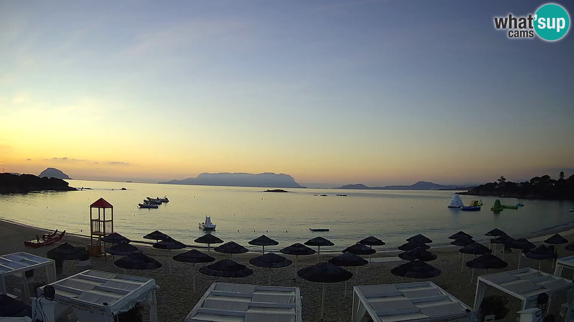 Live webcam spiaggia Cala Sassari beach – Golfo Aranci – Sardegna