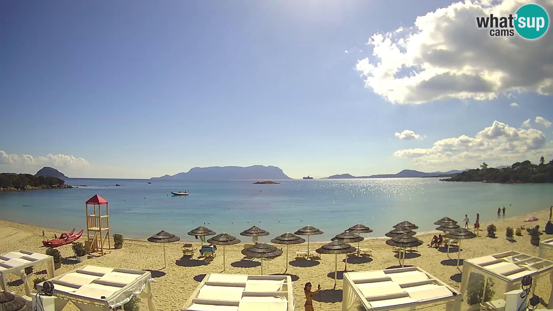 Cala Sassari Strand Live Webcam Golfo Aranci – Sardinien