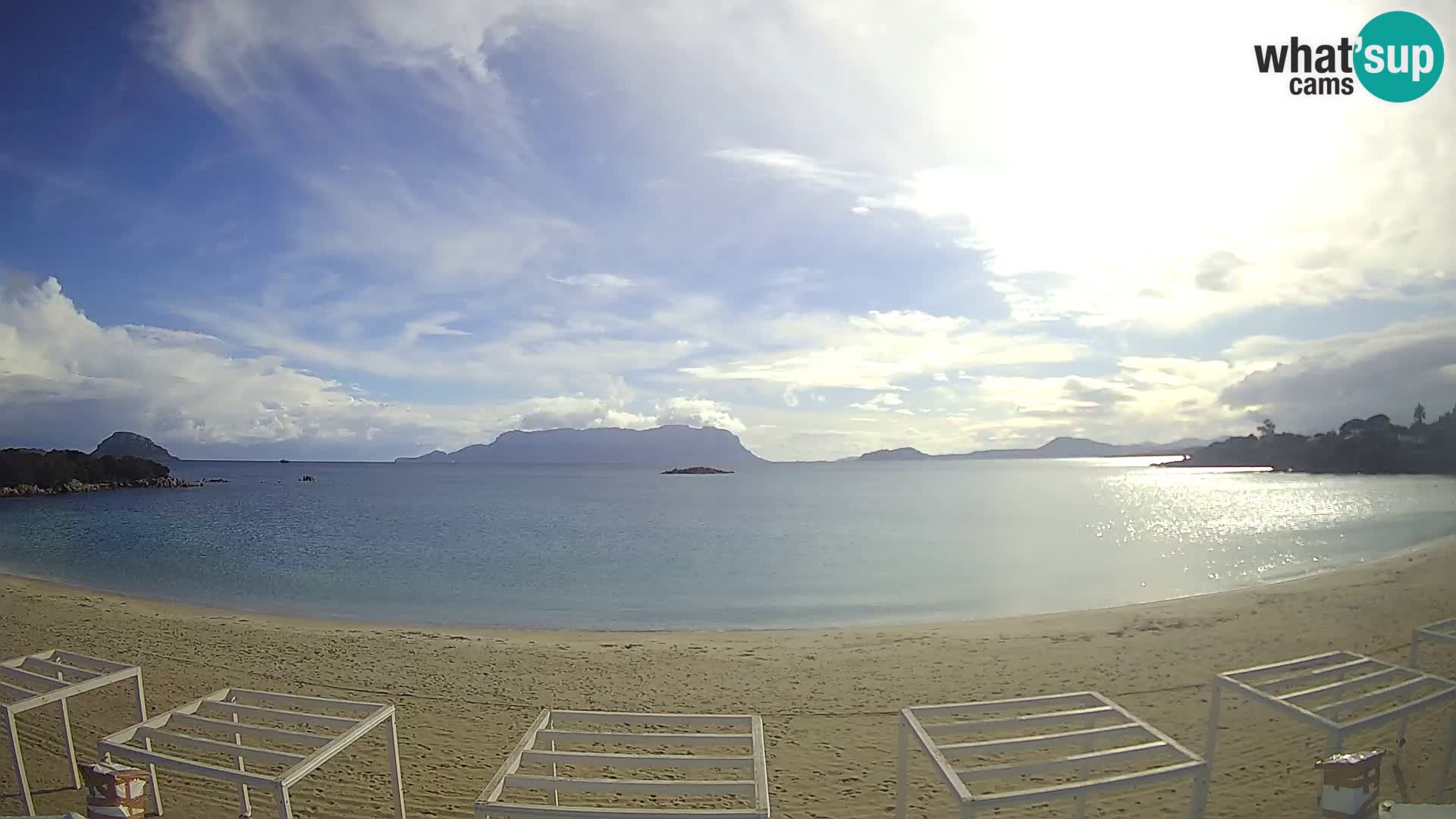 Cala Sassari Strand Live Webcam Golfo Aranci – Sardinien