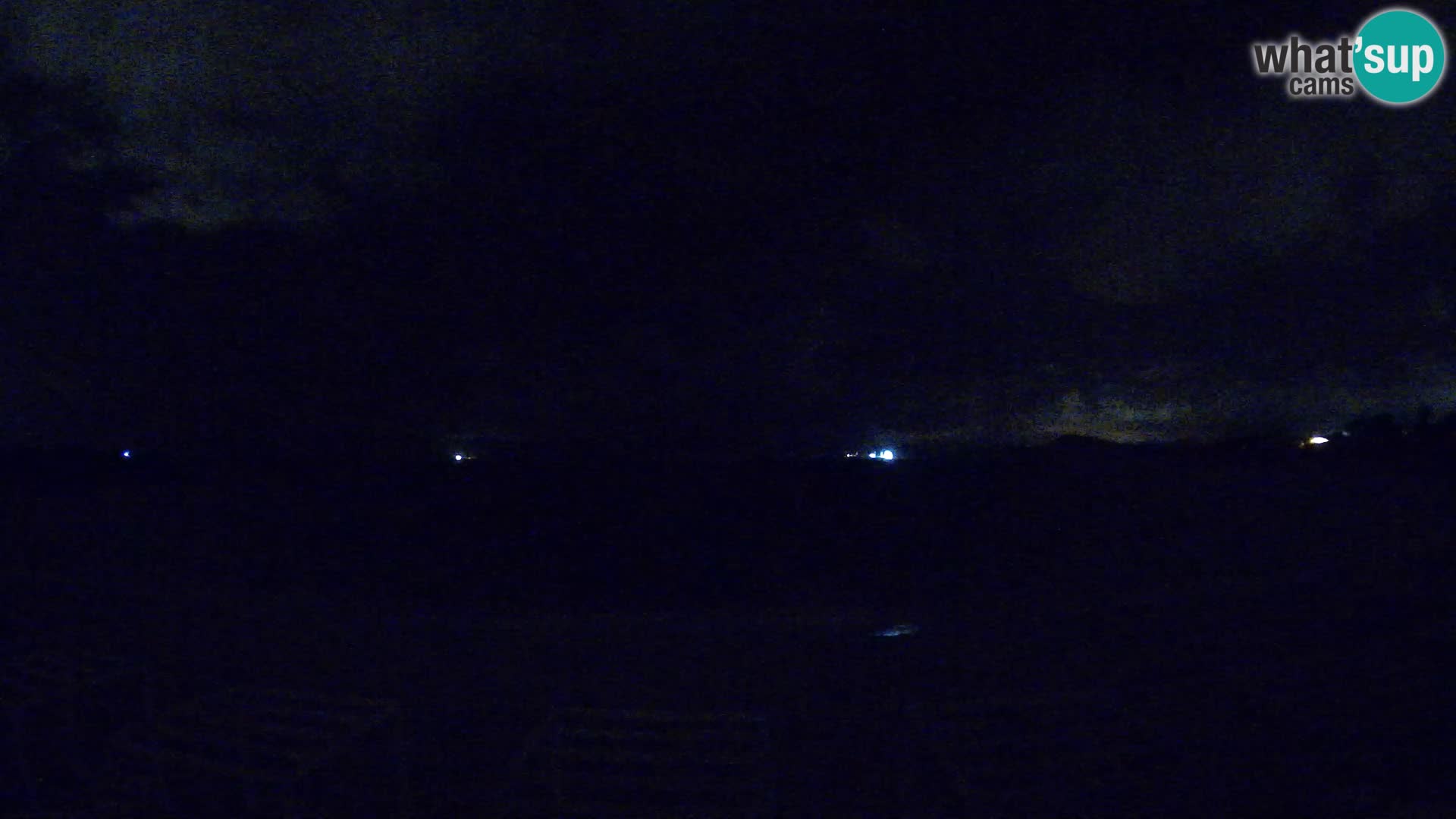 Plaža Cala Sassari Spletna kamera v živo Golfo Aranci – Sardinija