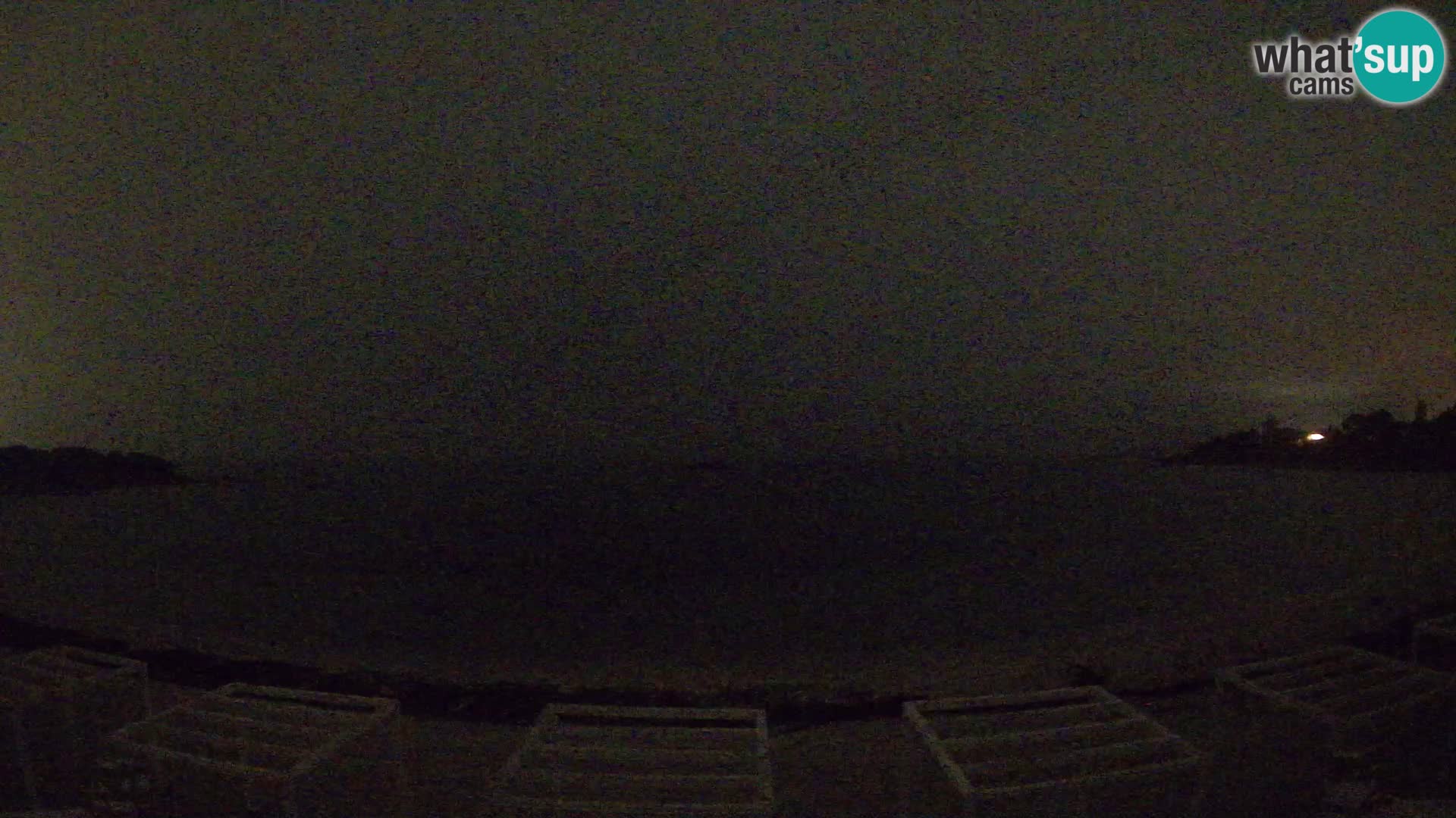 Plaža Cala Sassari Spletna kamera v živo Golfo Aranci – Sardinija