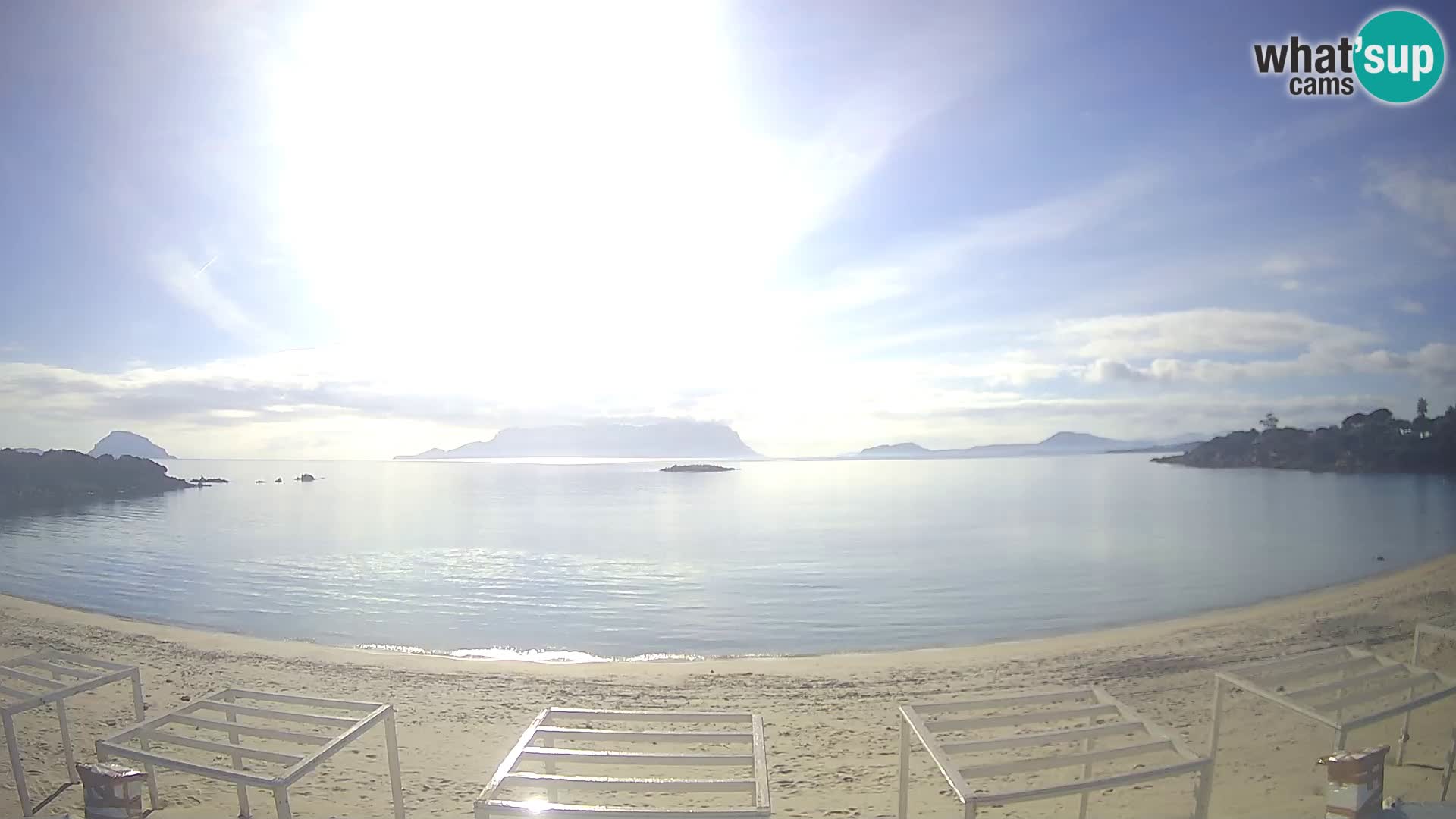 Cala Sassari Strand Live Webcam Golfo Aranci – Sardinien