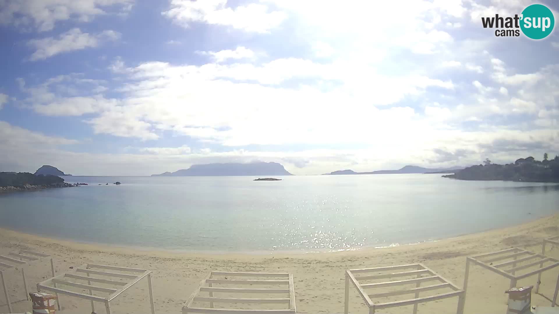 Live webcam spiaggia Cala Sassari beach – Golfo Aranci – Sardegna
