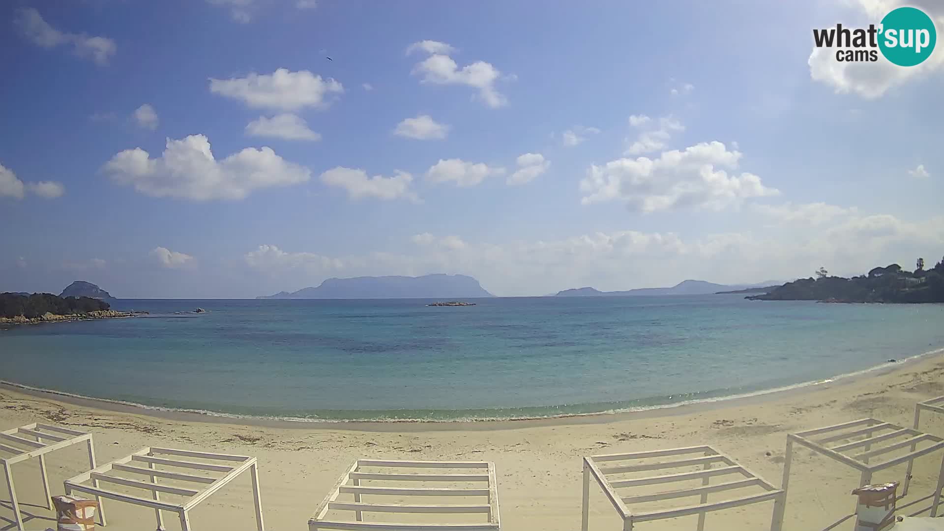 Live webcam spiaggia Cala Sassari beach – Golfo Aranci – Sardegna