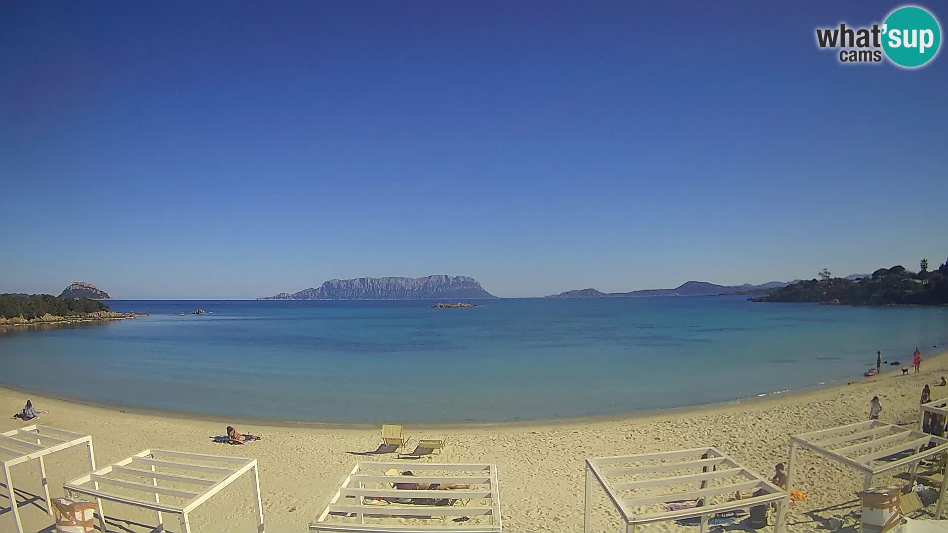 Cala Sassari Strand Live Webcam Golfo Aranci – Sardinien