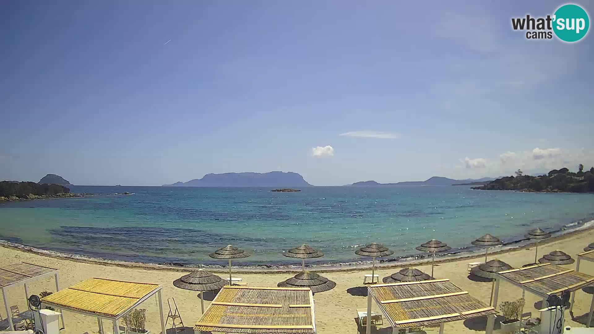Cala Sassari Strand Live Webcam Golfo Aranci – Sardinien
