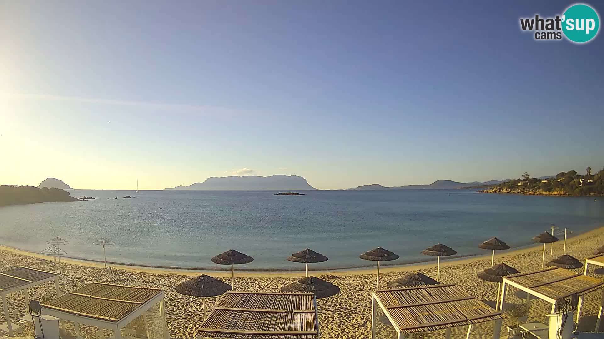 Live webcam spiaggia Cala Sassari beach – Golfo Aranci – Sardegna