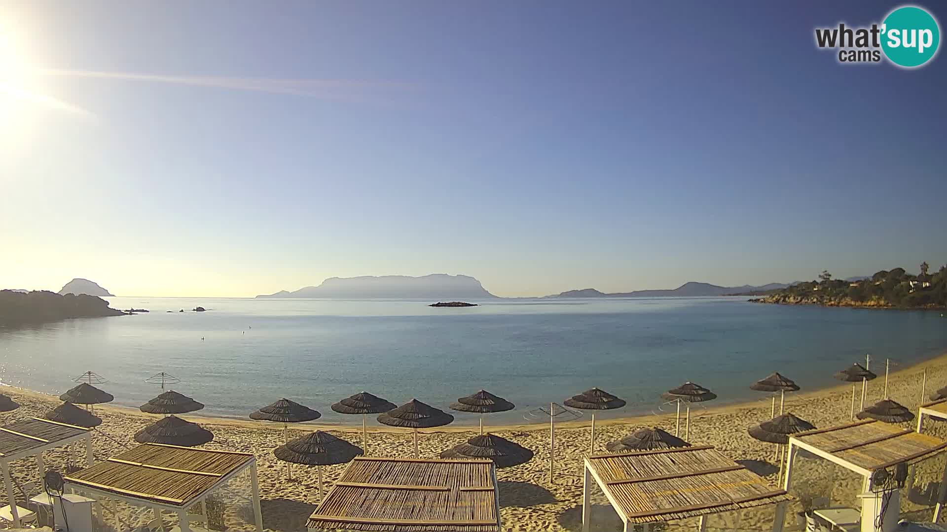 Cala Sassari Strand Live Webcam Golfo Aranci – Sardinien