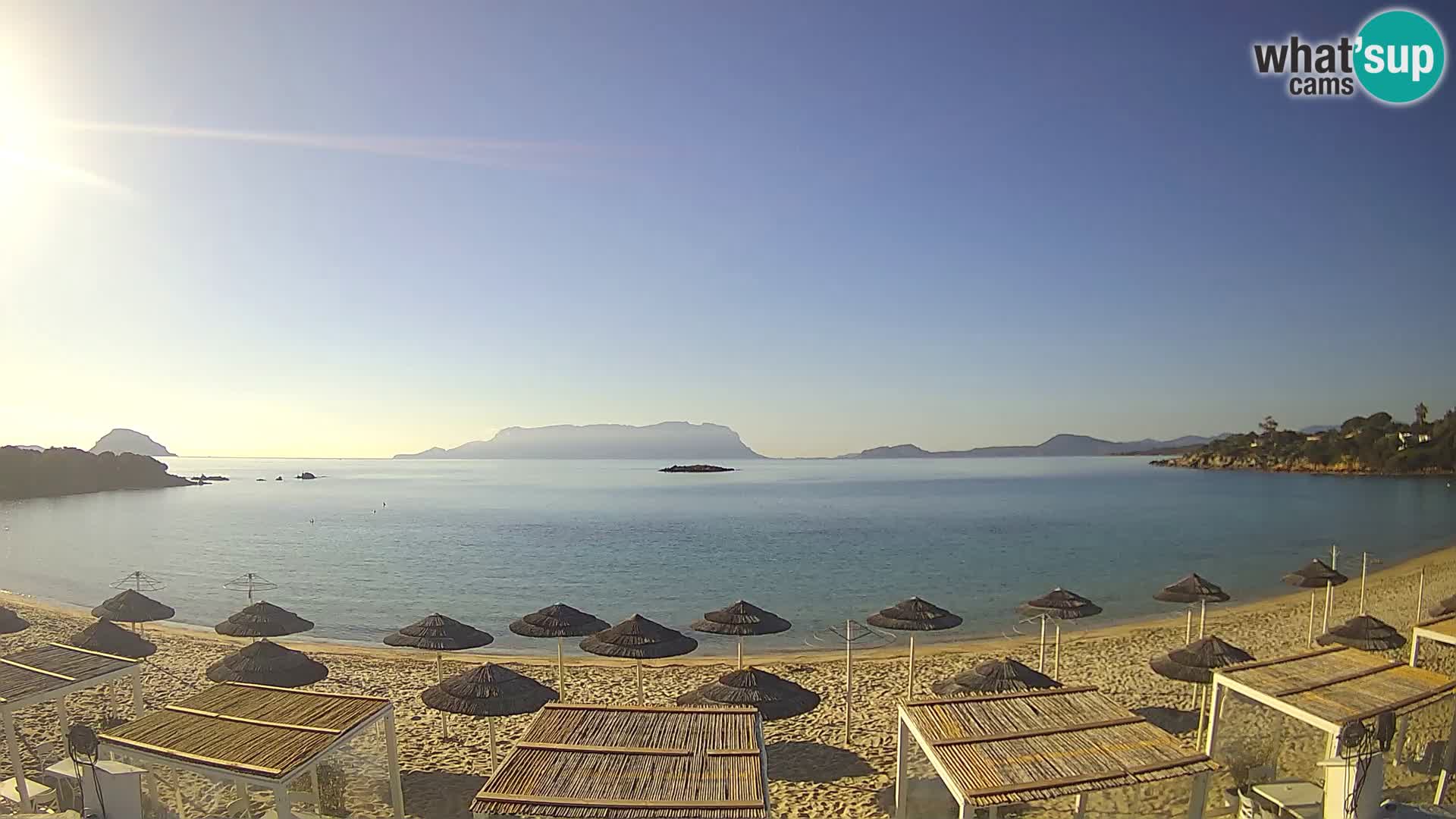 Live webcam spiaggia Cala Sassari beach – Golfo Aranci – Sardegna