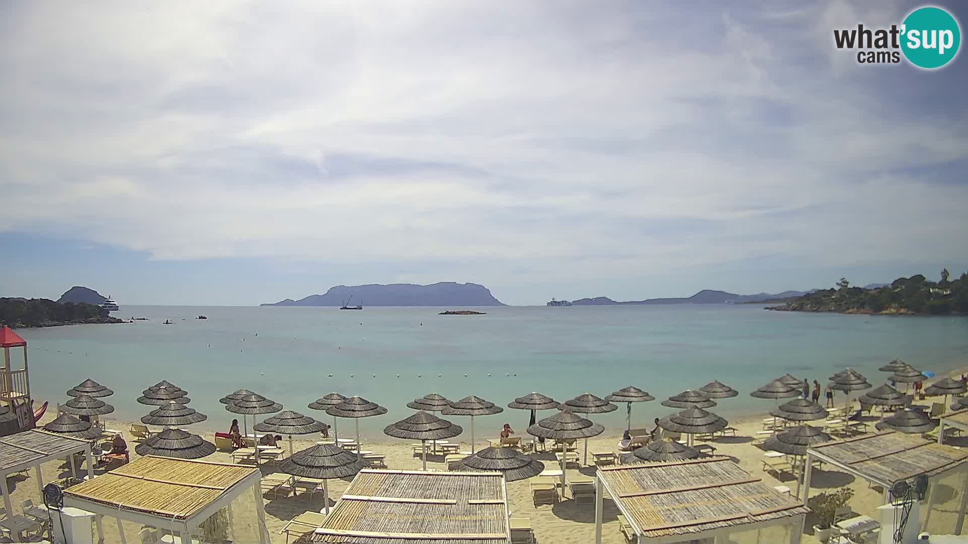 Webcam en vivo playa Cala Sassari – Golfo Aranci – Cerdeña