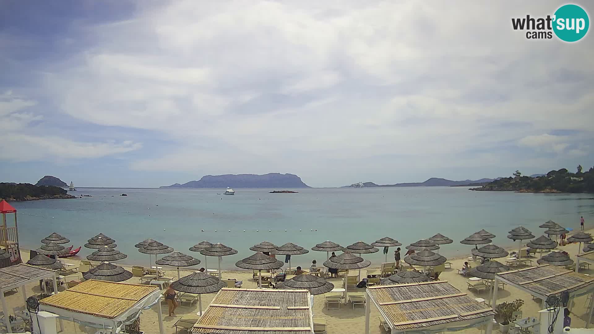 Cala Sassari Strand Live Webcam Golfo Aranci – Sardinien