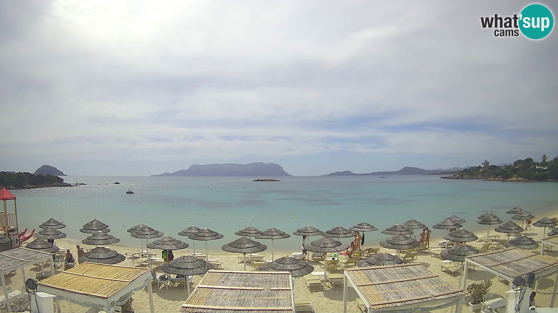 Live webcam spiaggia Cala Sassari beach – Golfo Aranci – Sardegna