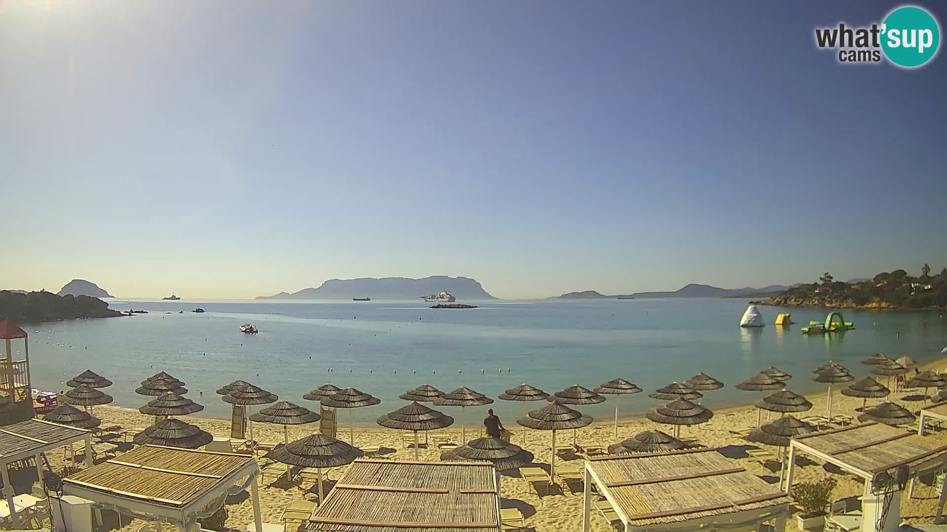 Cala Sassari Strand Live Webcam Golfo Aranci – Sardinien