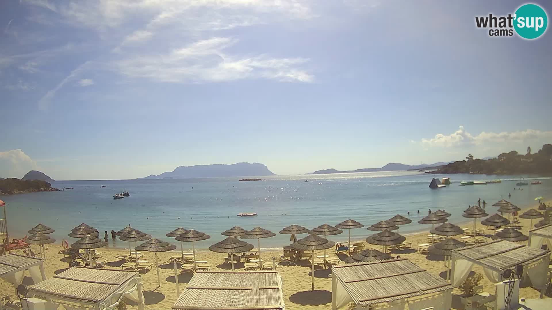 Cala Sassari Strand Live Webcam Golfo Aranci – Sardinien