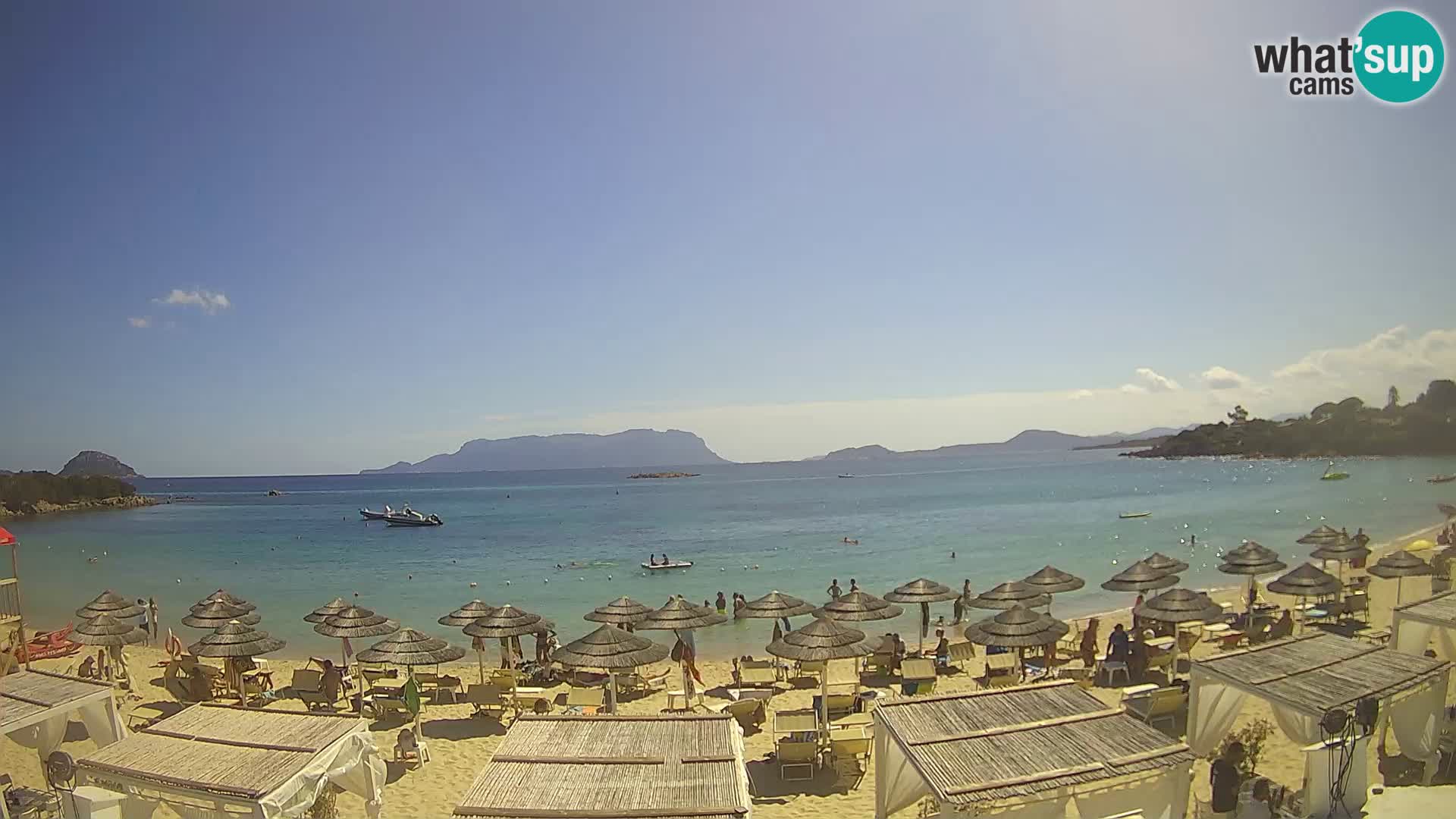Live webcam spiaggia Cala Sassari beach – Golfo Aranci – Sardegna