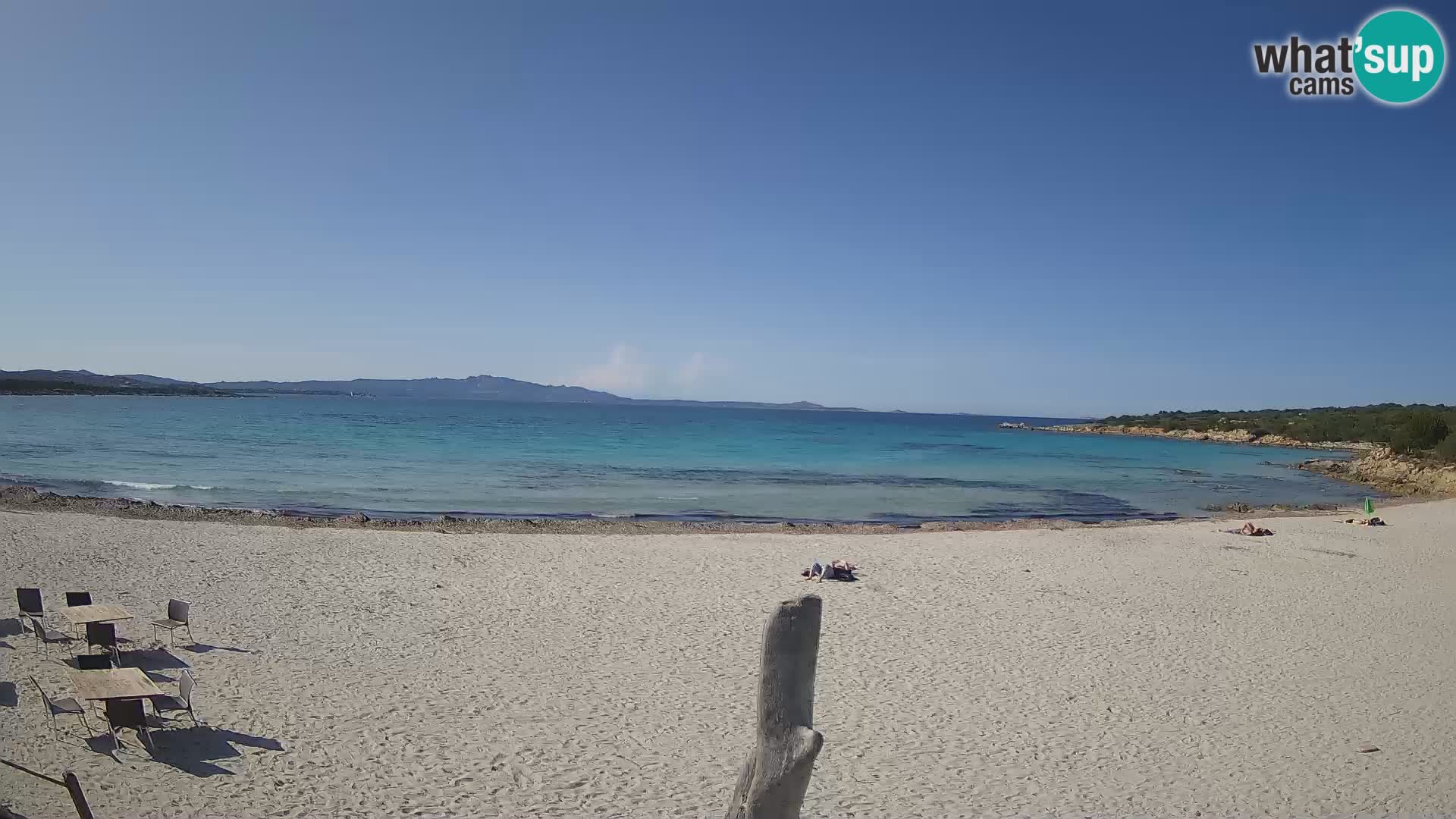 Live Strand Cala Sabina – webcam Golfo Aranci – Sardinien