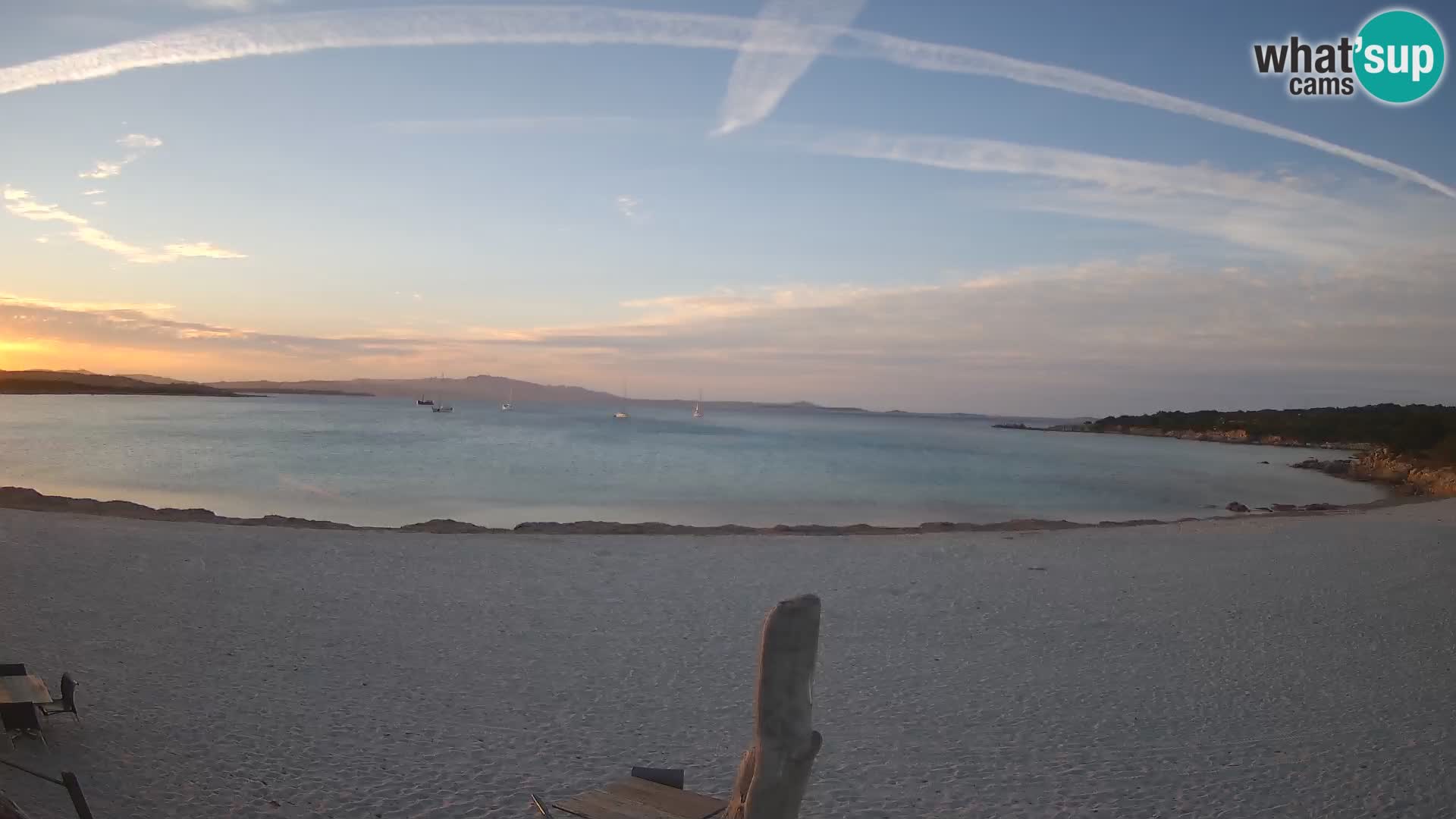 Live Cala Sabina beach – webcam Golfo Aranci – Sardinia