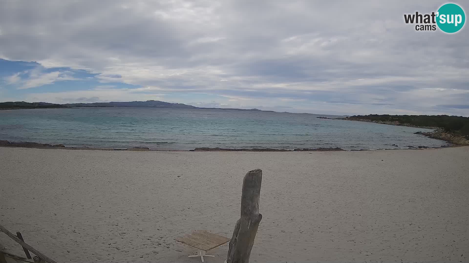 Live Cala Sabina plage – webcam Golfo Aranci – Sardaigne