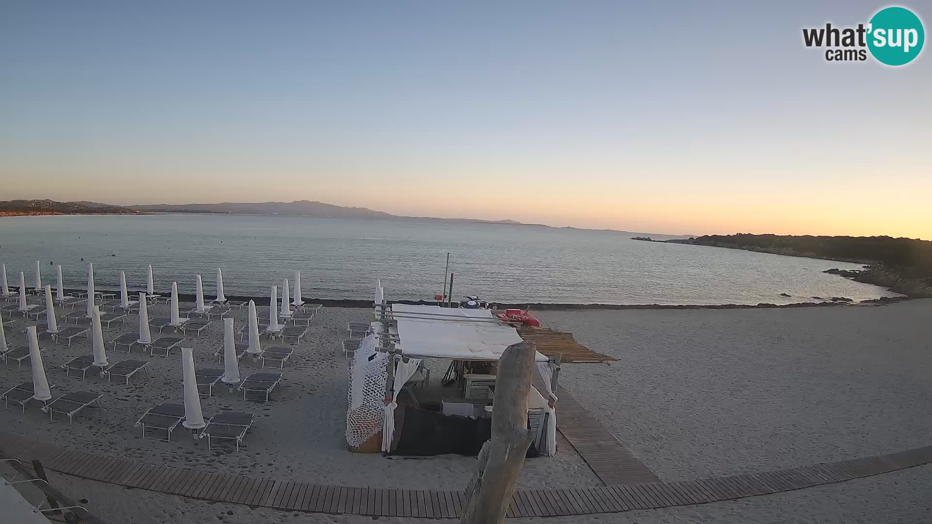 Live Strand Cala Sabina – webcam Golfo Aranci – Sardinien