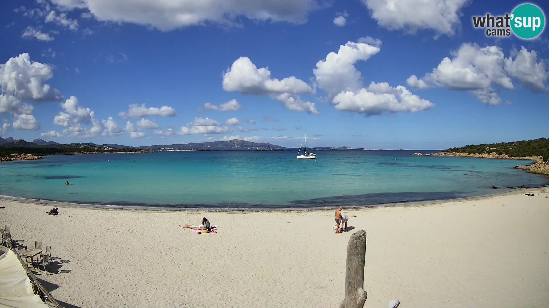 Live Strand Cala Sabina – webcam Golfo Aranci – Sardinien