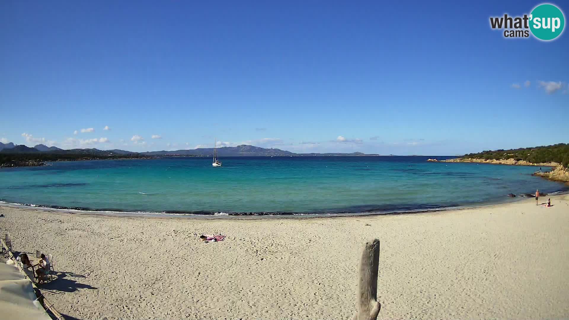 Live Cala Sabina beach – webcam Golfo Aranci – Sardinia