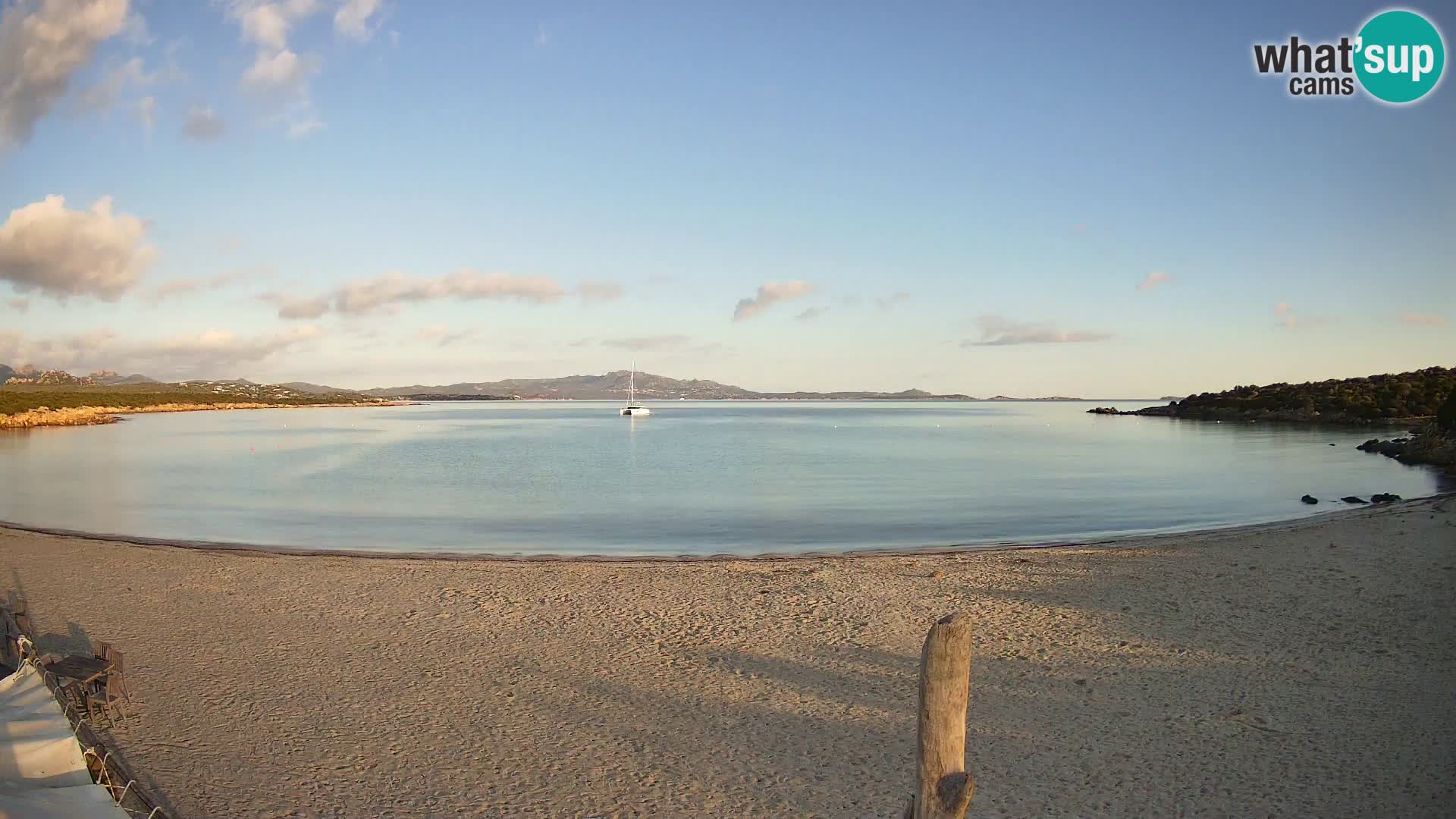 Live spiaggia Cala Sabina – webcam Golfo Aranci – Sardegna