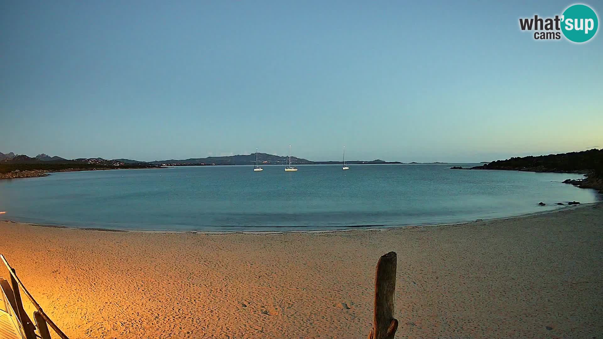 Live Cala Sabina beach – webcam Golfo Aranci – Sardinia