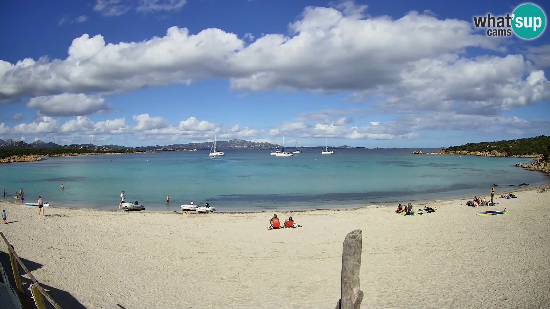 Live spiaggia Cala Sabina – webcam Golfo Aranci – Sardegna