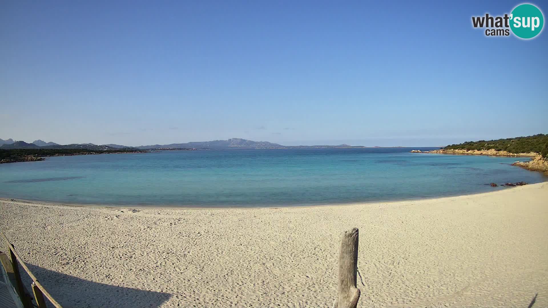 Live Strand Cala Sabina – webcam Golfo Aranci – Sardinien