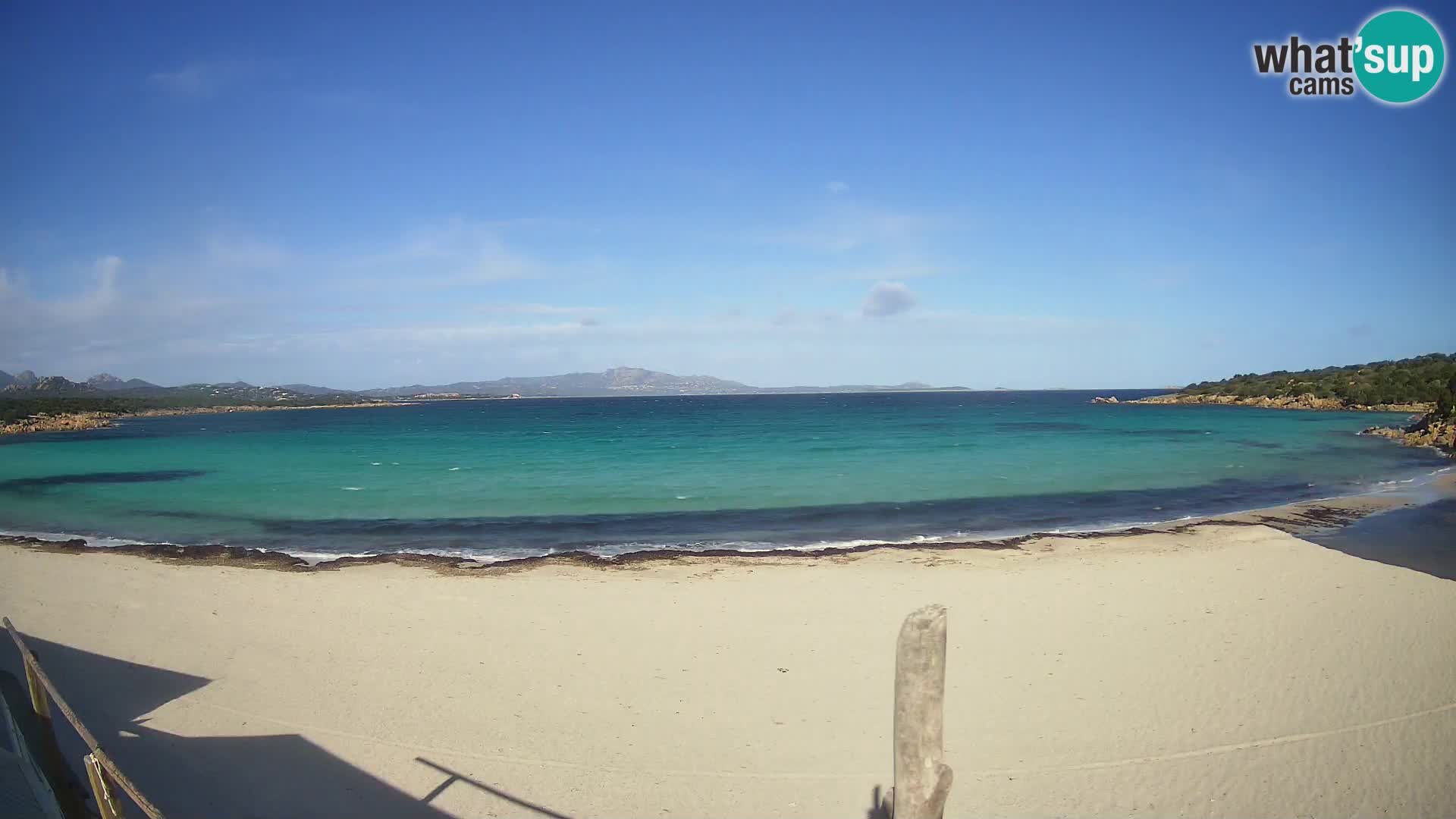 Live spiaggia Cala Sabina – webcam Golfo Aranci – Sardegna