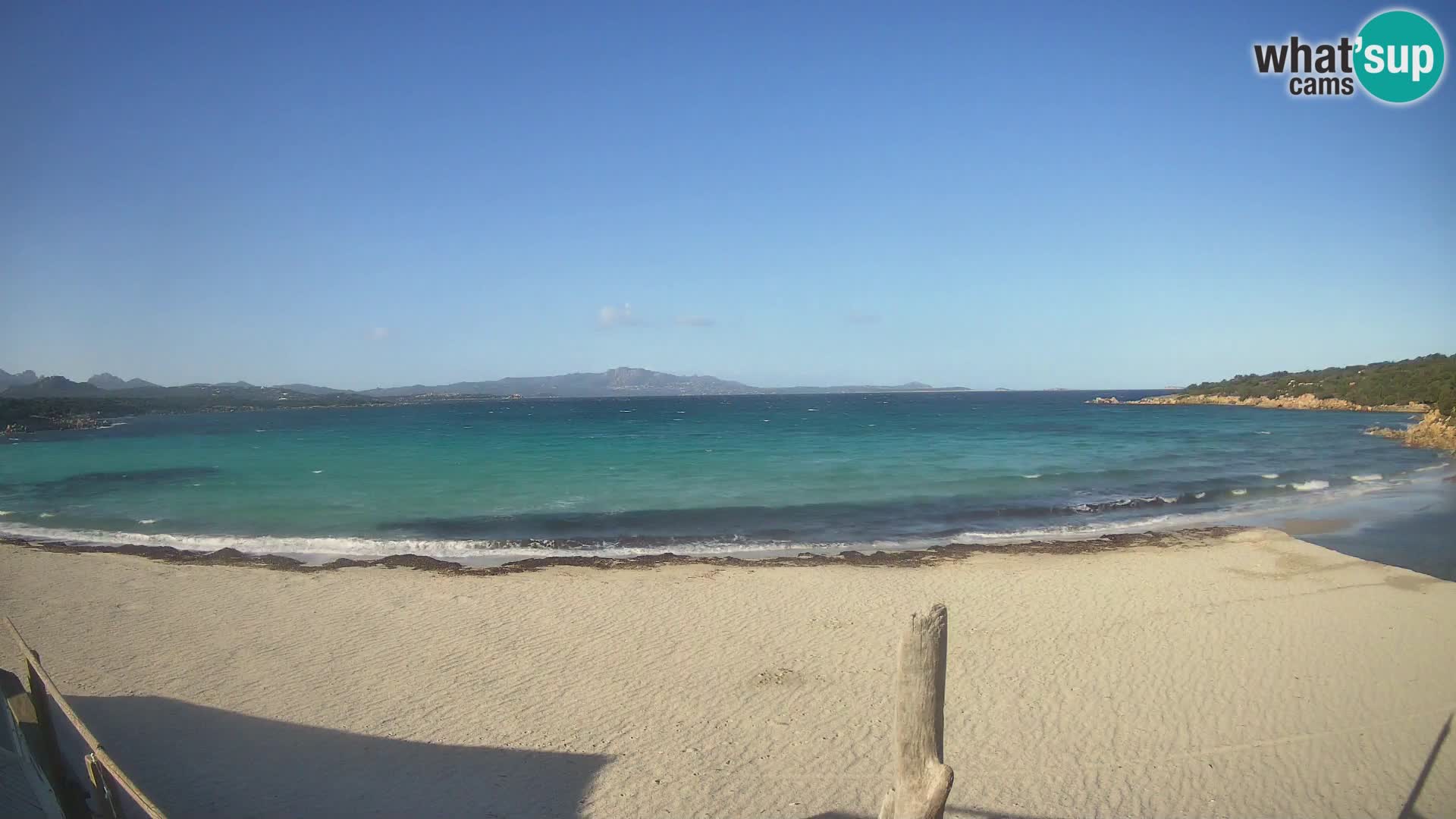 Live Strand Cala Sabina – webcam Golfo Aranci – Sardinien