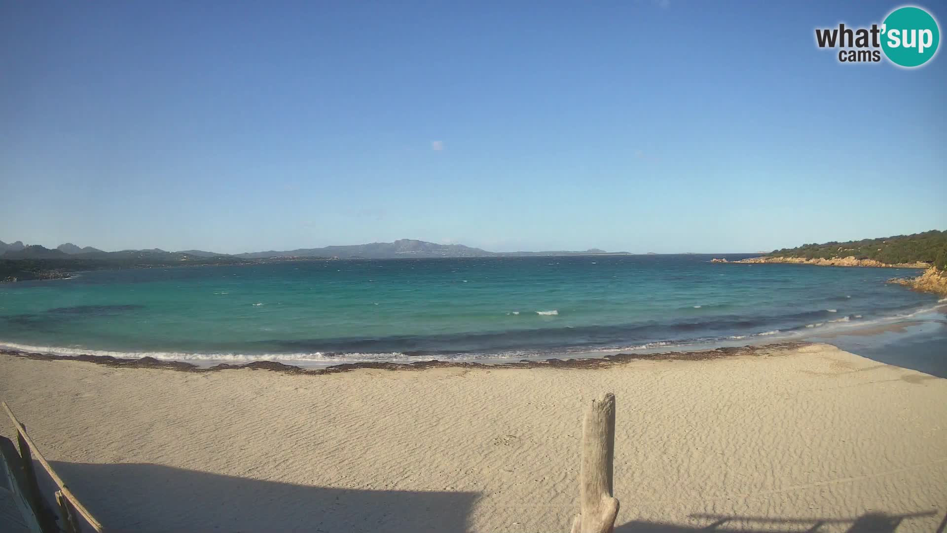 Live Strand Cala Sabina – webcam Golfo Aranci – Sardinien