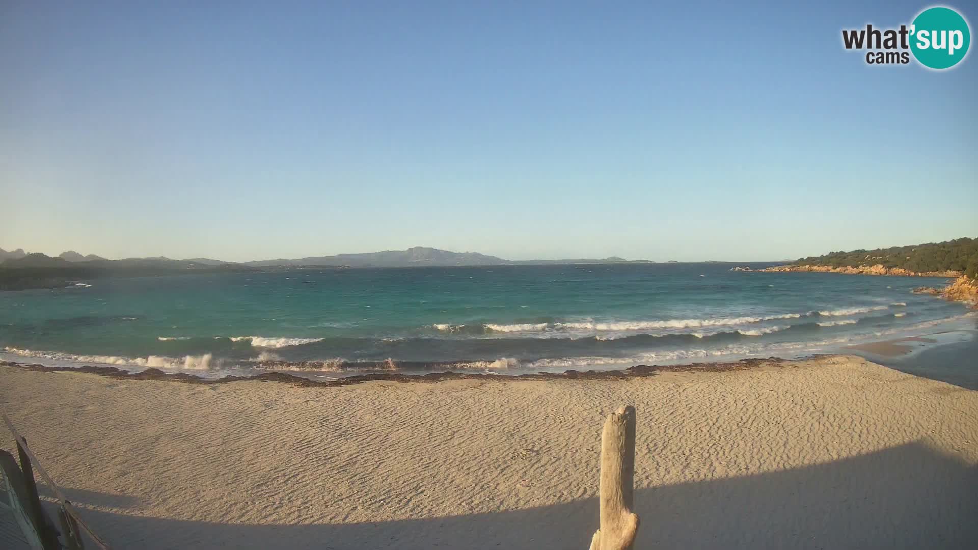 Live Strand Cala Sabina – webcam Golfo Aranci – Sardinien