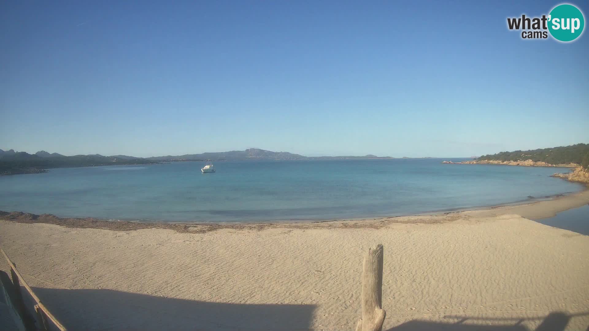 Live Strand Cala Sabina – webcam Golfo Aranci – Sardinien