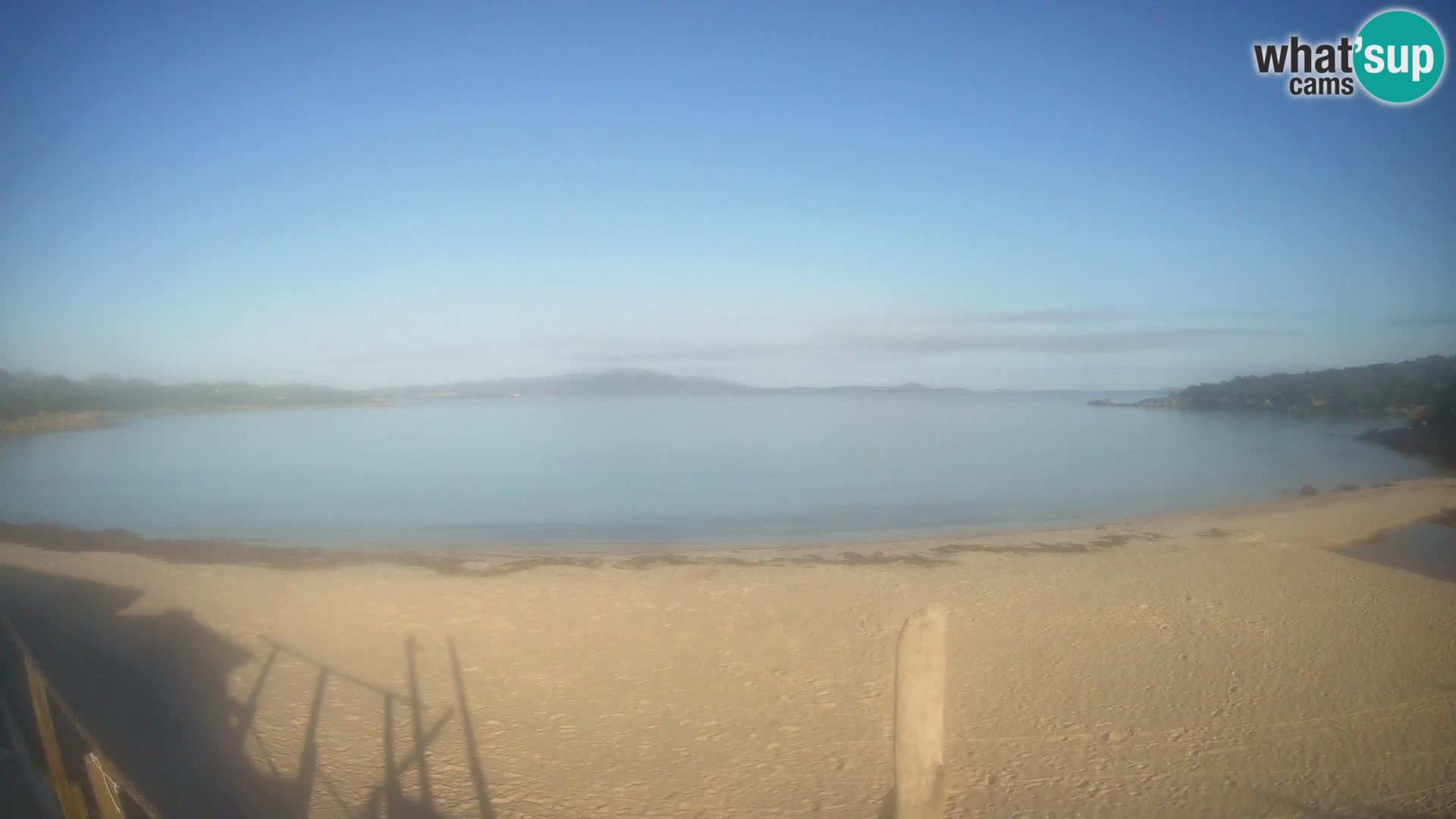 U živo plaža Cala Sabina – web kamera Golfo Aranci – Sardinija