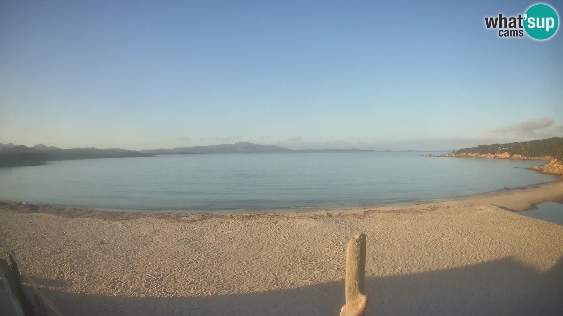 Live Strand Cala Sabina – webcam Golfo Aranci – Sardinien