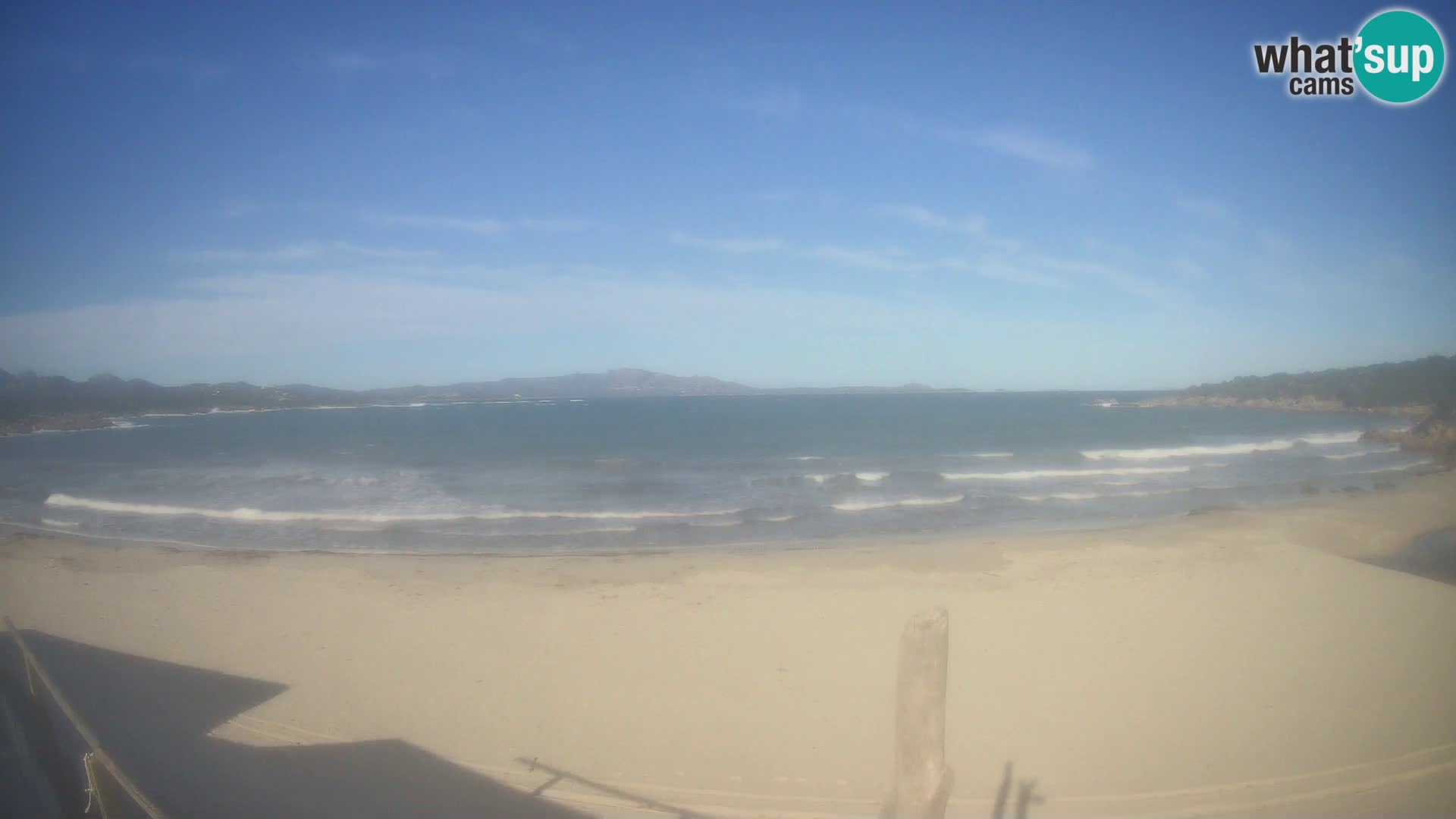 Live Strand Cala Sabina – webcam Golfo Aranci – Sardinien