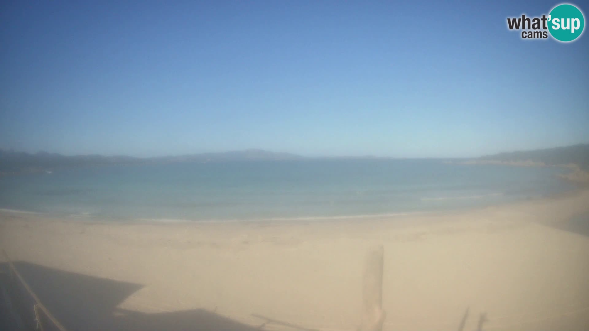 Live Cala Sabina beach – webcam Golfo Aranci – Sardinia