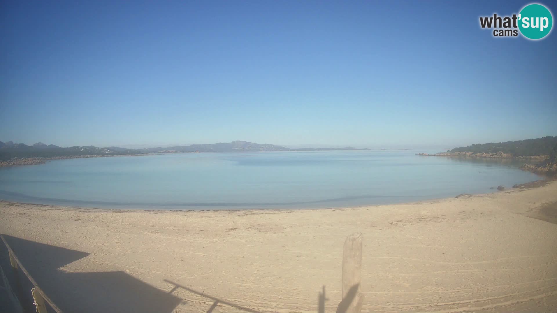 Live Cala Sabina beach – webcam Golfo Aranci – Sardinia