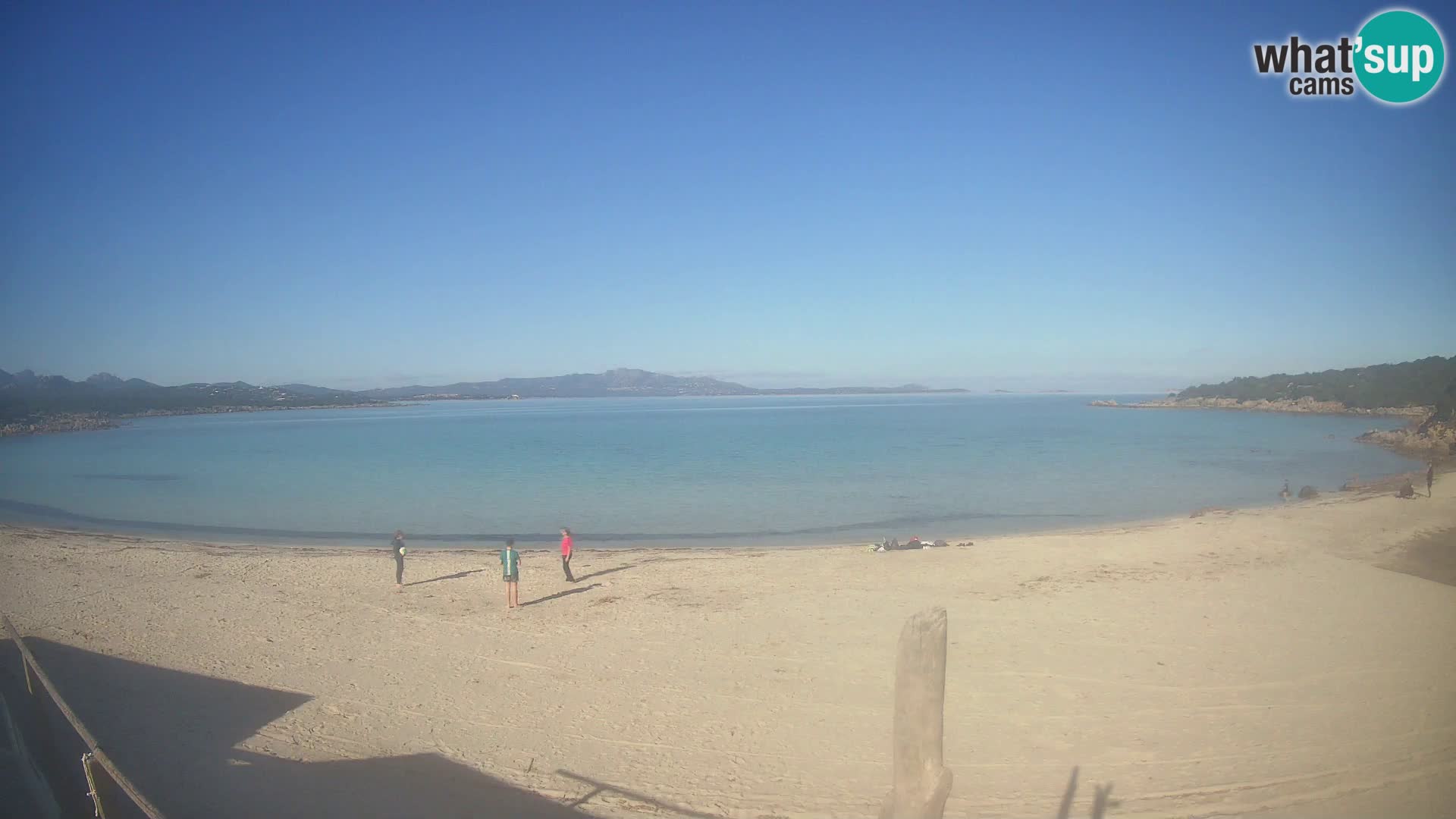 Live Strand Cala Sabina – webcam Golfo Aranci – Sardinien