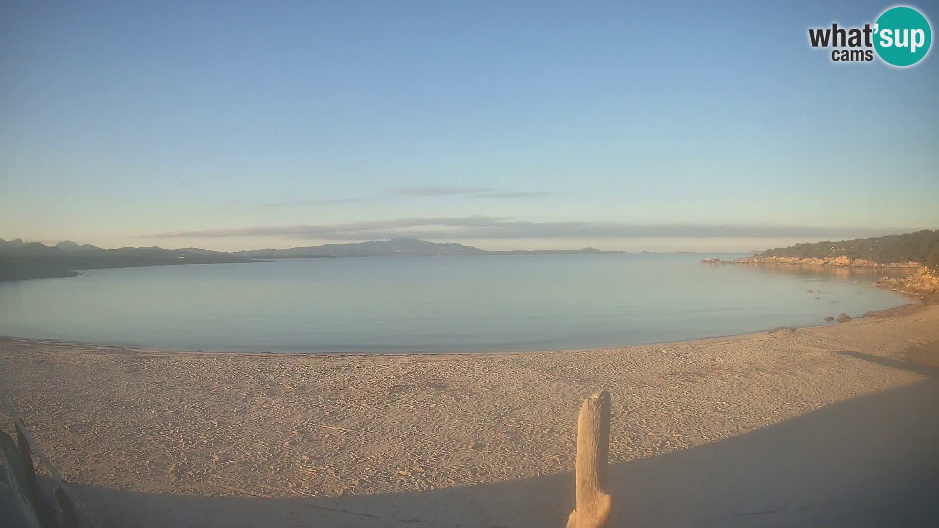 Live Cala Sabina beach – webcam Golfo Aranci – Sardinia