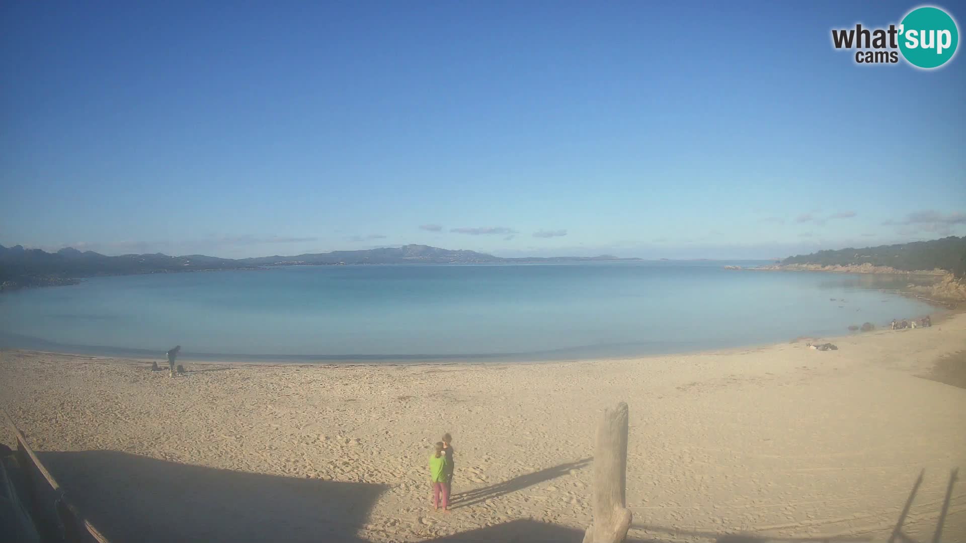 Live Cala Sabina plage – webcam Golfo Aranci – Sardaigne