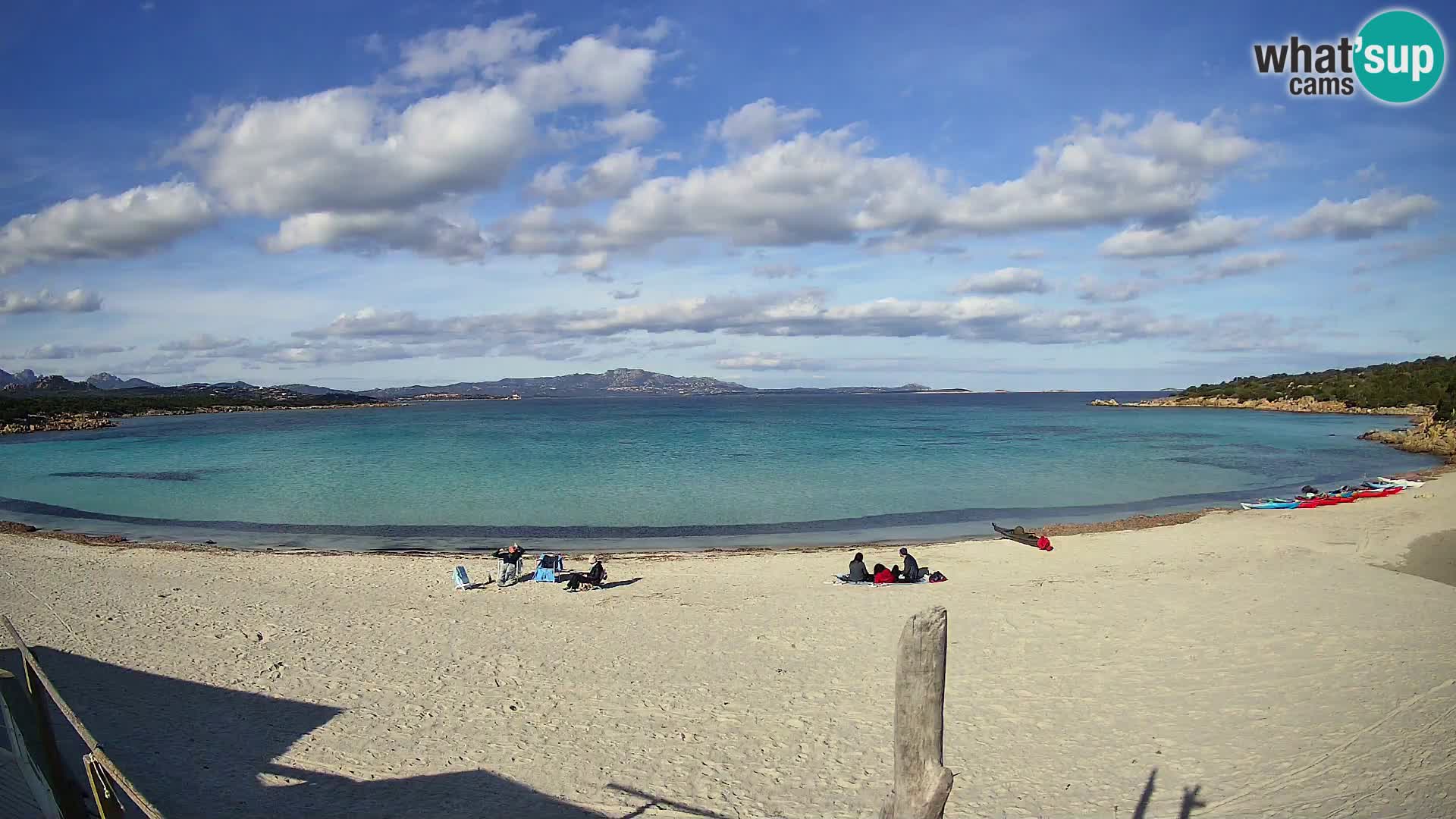 Live Cala Sabina beach – webcam Golfo Aranci – Sardinia