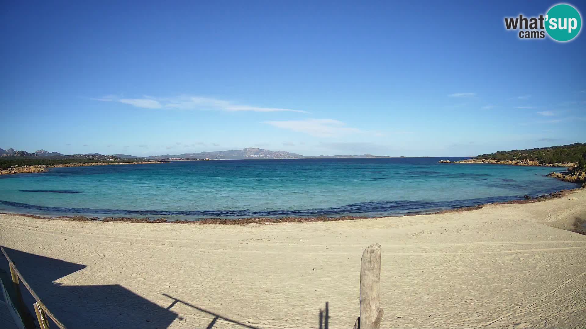 Live playa Cala Sabina – camera en vivo Golfo Aranci – Cerdeña