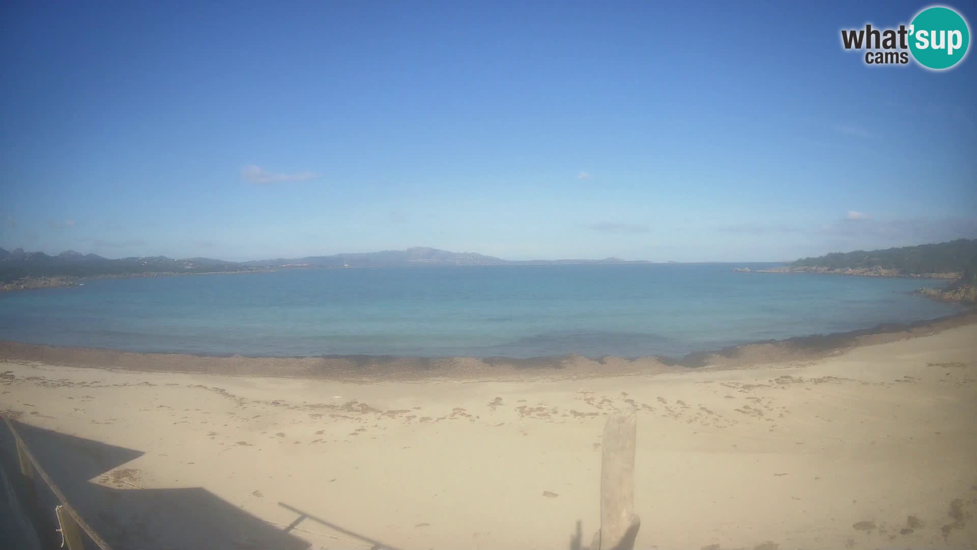 Live Strand Cala Sabina – webcam Golfo Aranci – Sardinien